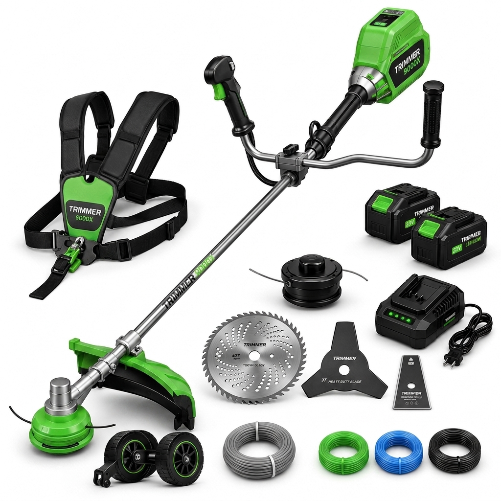 Trimmer 9000X Kit Completo