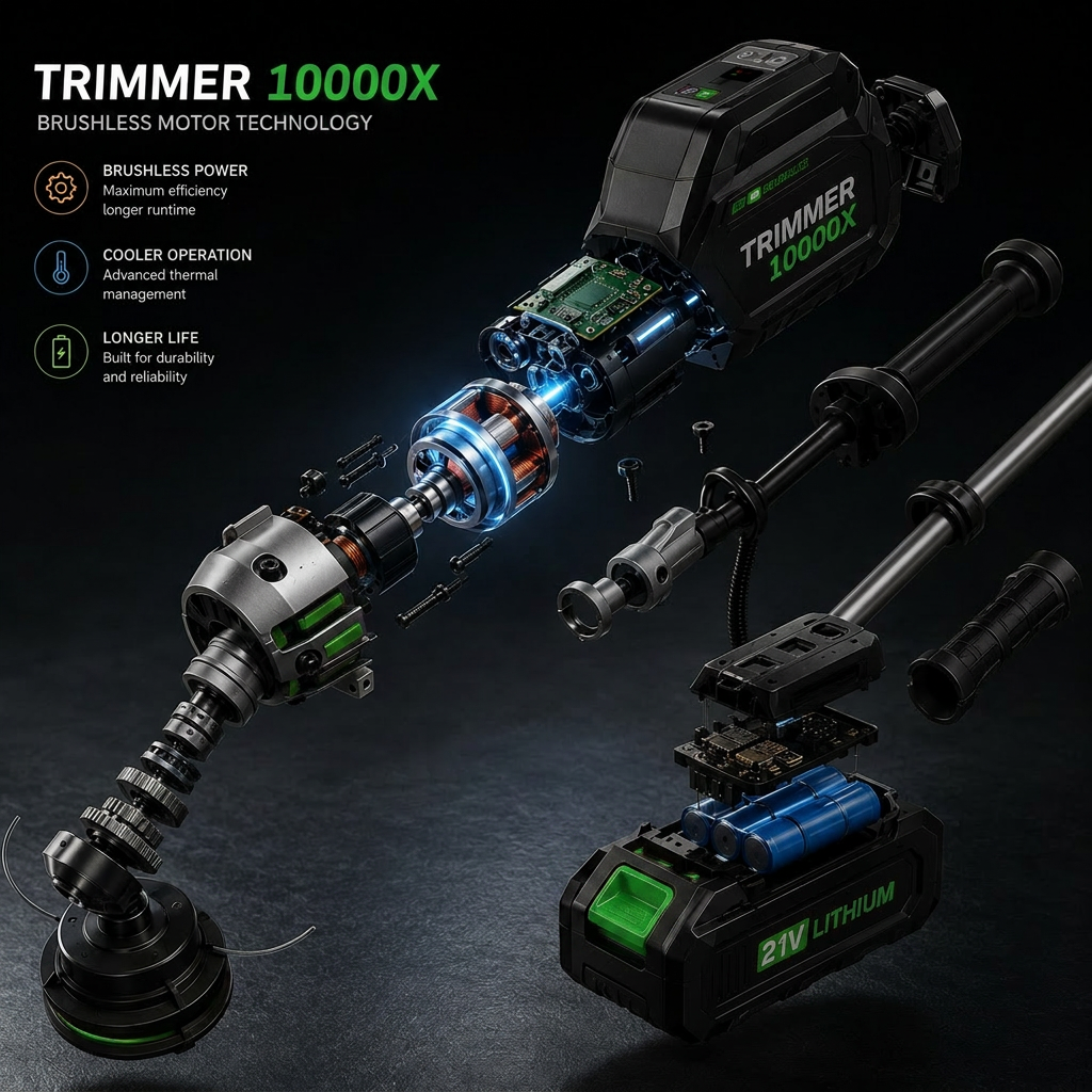 Motore brushless Trimmer 9000X