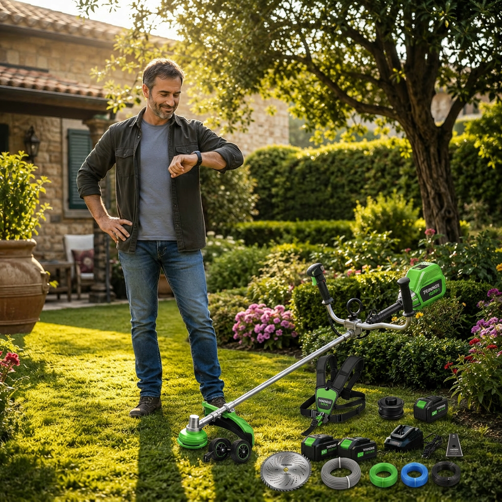 Giardino curato più velocemente